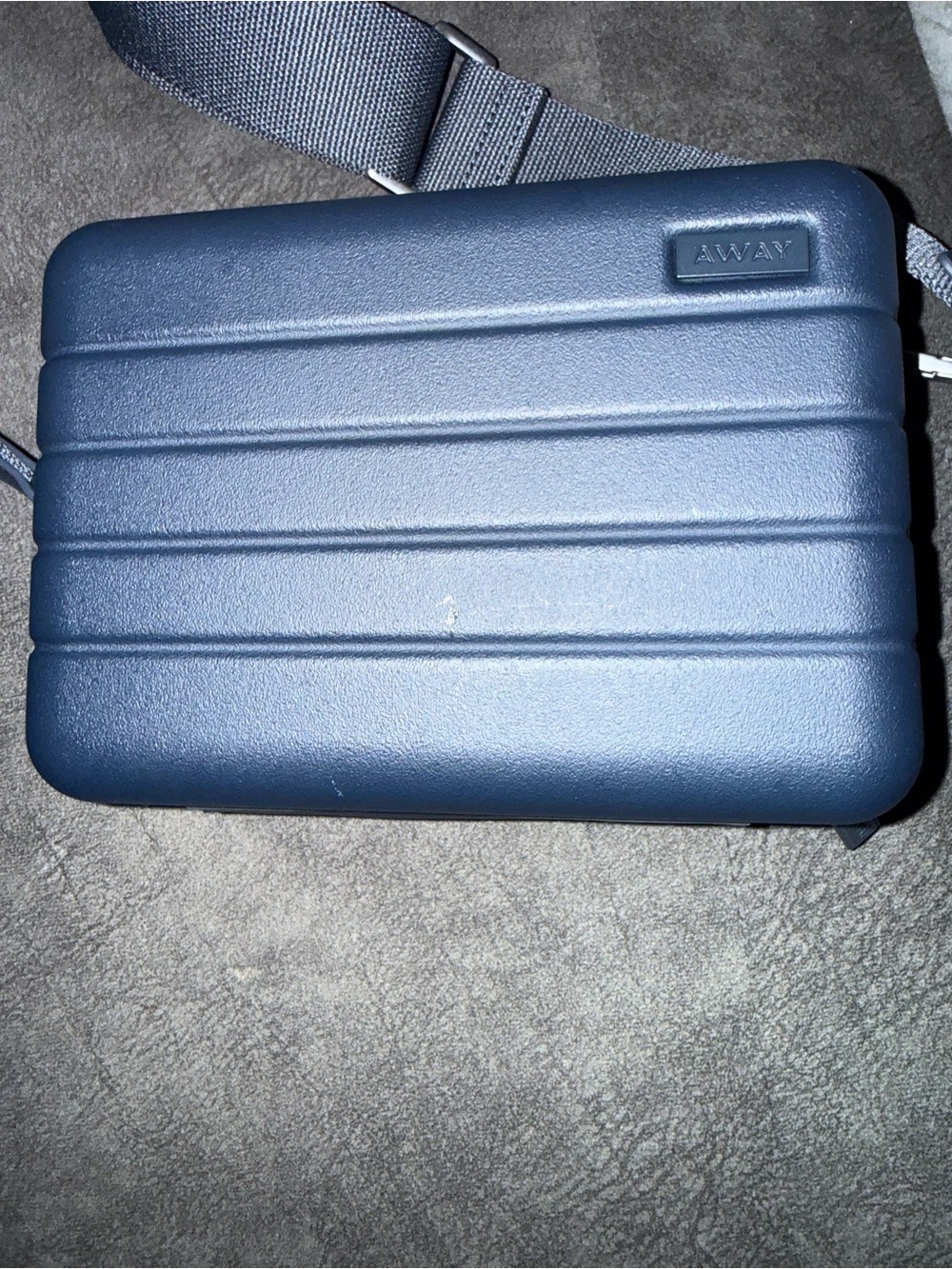 Away Navy Structured Crossbody Case Bag : UNISEX bags ! - Picture 5 of 9